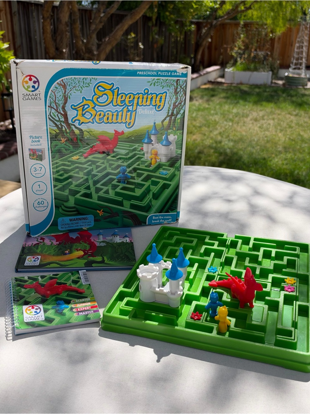 SmartGames Sleeping Beauty Deluxe Puzzle Game Complete 60 Challenges